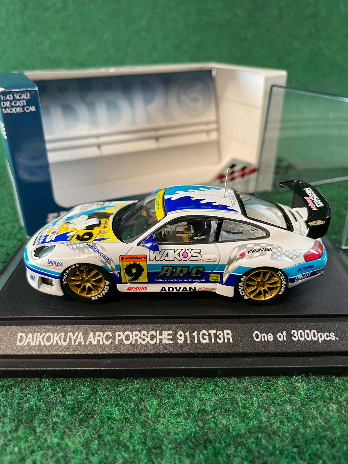 EBBRO Racing Car Collection - JGTC Daikokuya ARC Porsche 911 GT3R 1/43 Scale Diecast