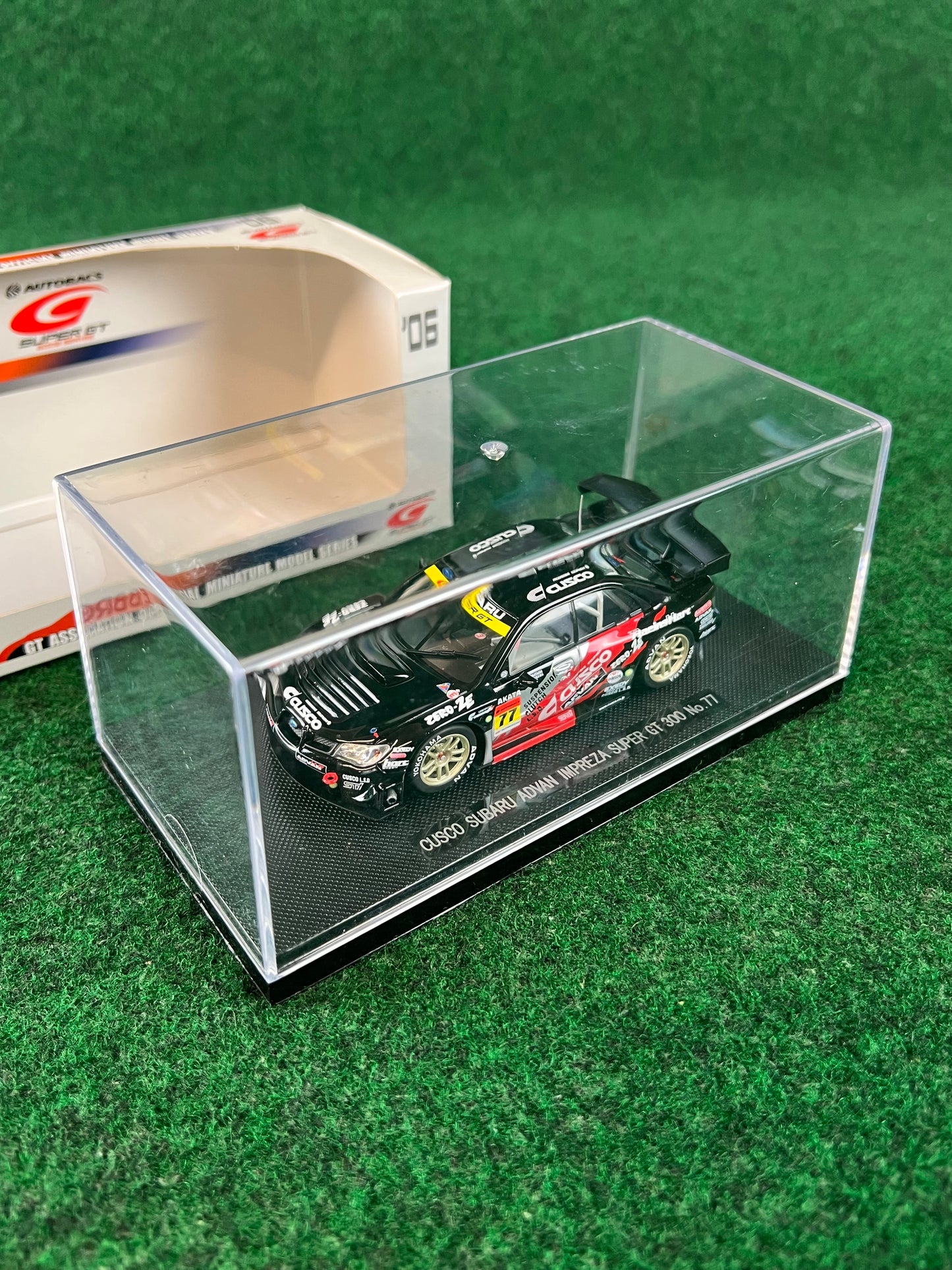 EBBRO SuperGT 2006 #77 Cusco Dunlop Subaru Impreza WRX STI 1/43 Scale Diecast