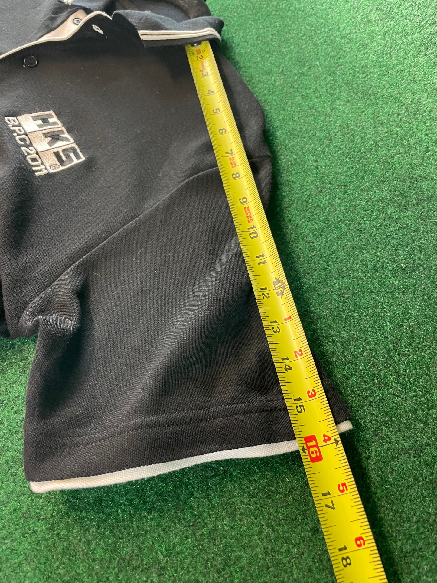 HKS B.P.C 2011 Driving Performance - Black & White Polo Shirt (XL)