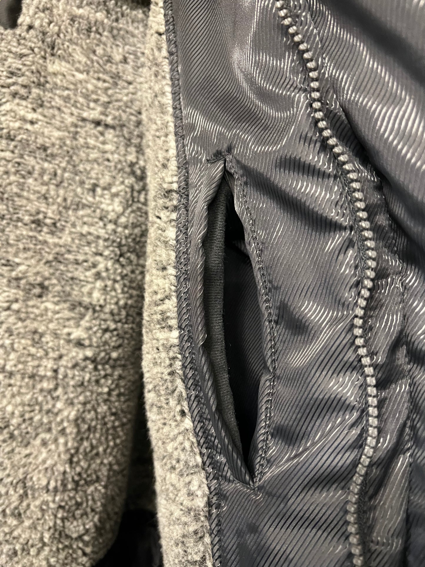 DUNLOP Motorsport - Insulated Fleece Lined Dark Grey Bench Coat