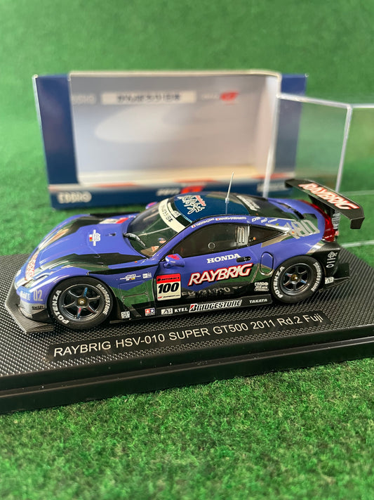 EBBRO - SuperGT 2011 Raybrig Honda HSV-010 GT500 1/43 Scale Diecast