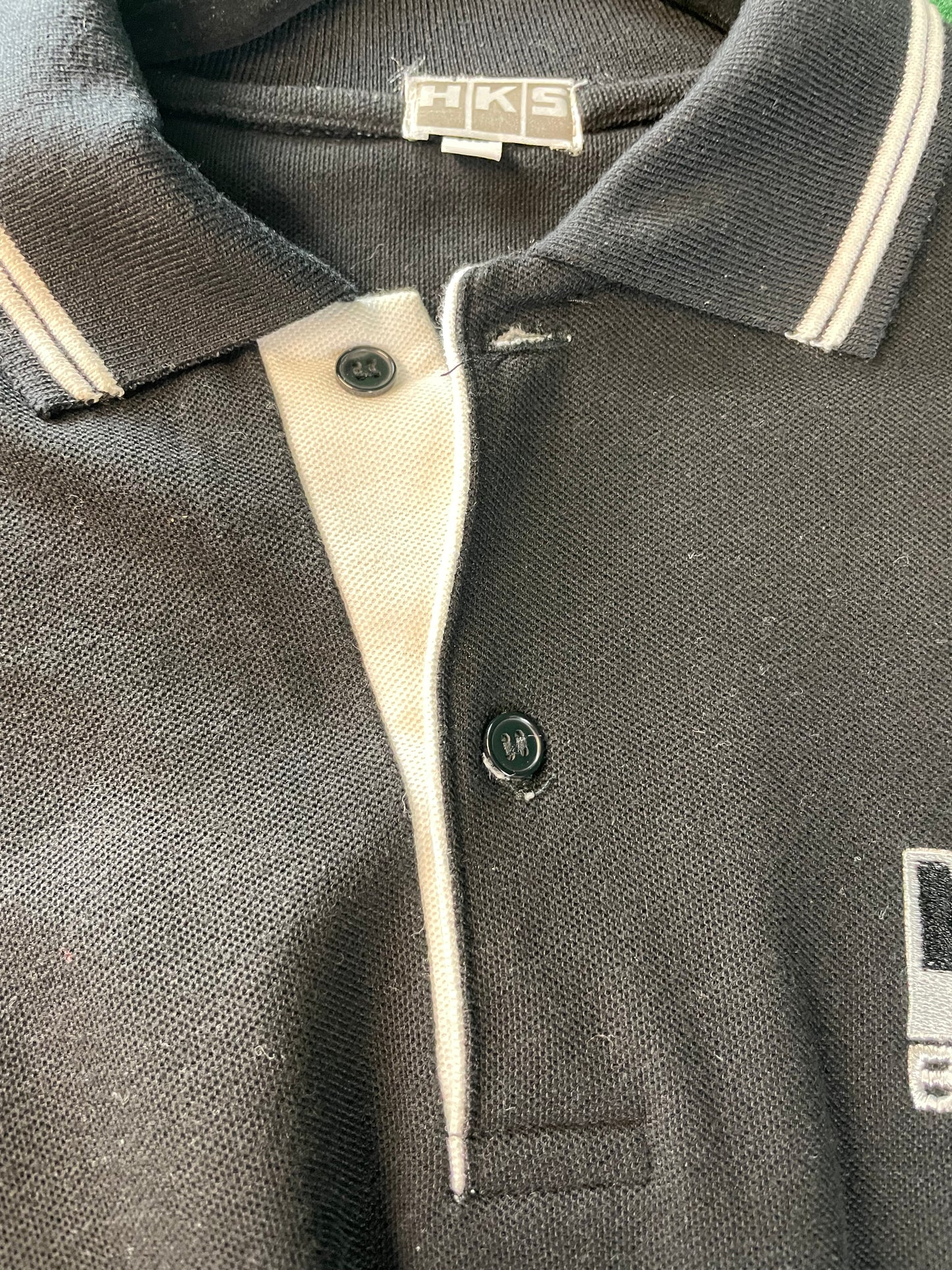 HKS B.P.C 2011 Driving Performance - Black & White Polo Shirt (XL)