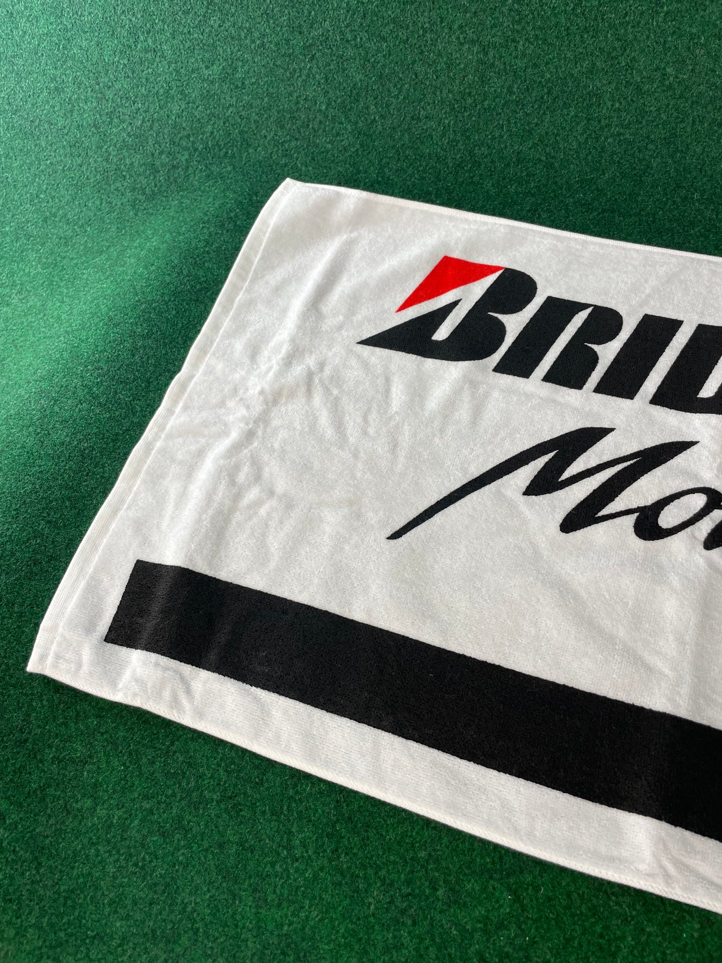 BRIDGESTONE Motorsport - Vintage Large White Towel