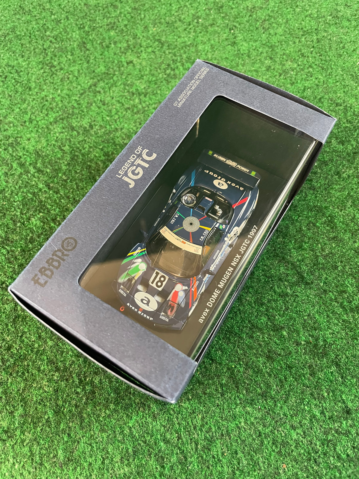 EBBRO - Legends of JGTC avex DOME Mugen 1997 Honda NSX 1/43 Scale Diecast