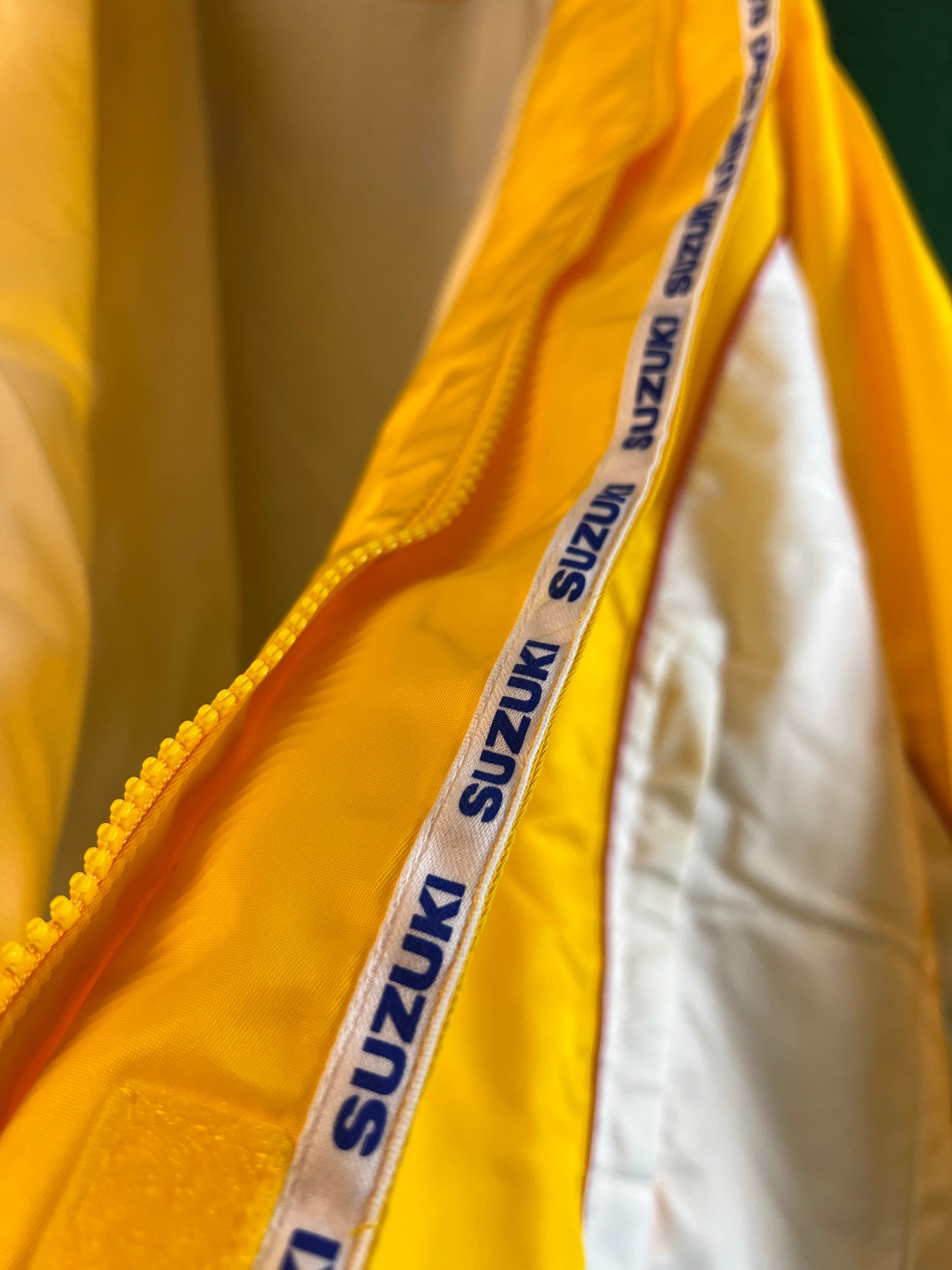 Suzuki Motorsports Racing Yellow Jacket