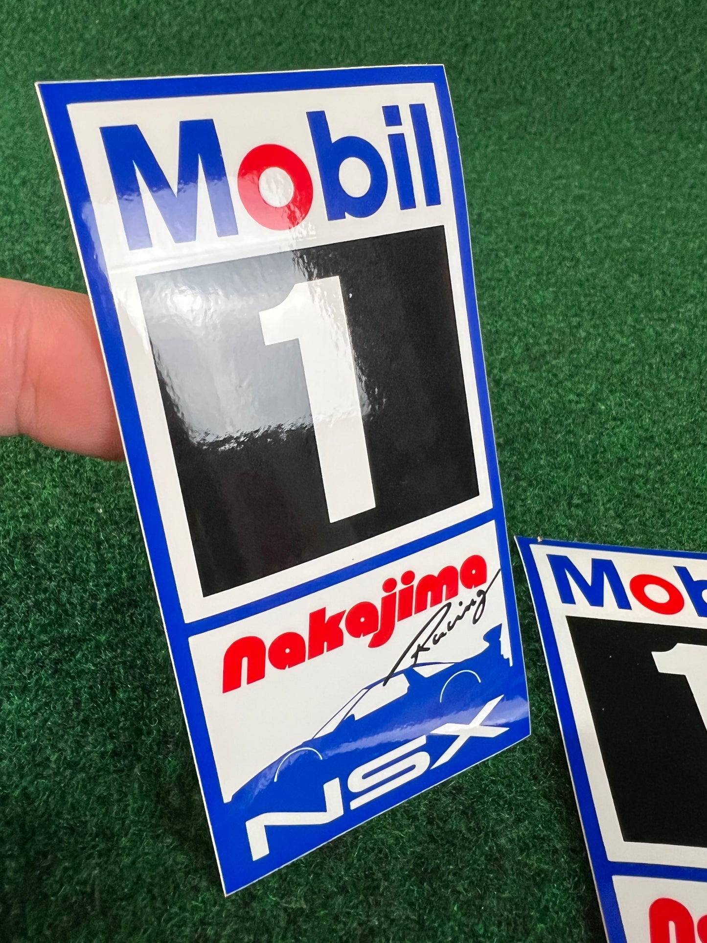 Mobil1 Nakajima Racing Honda NSX - JGTC Sticker Set