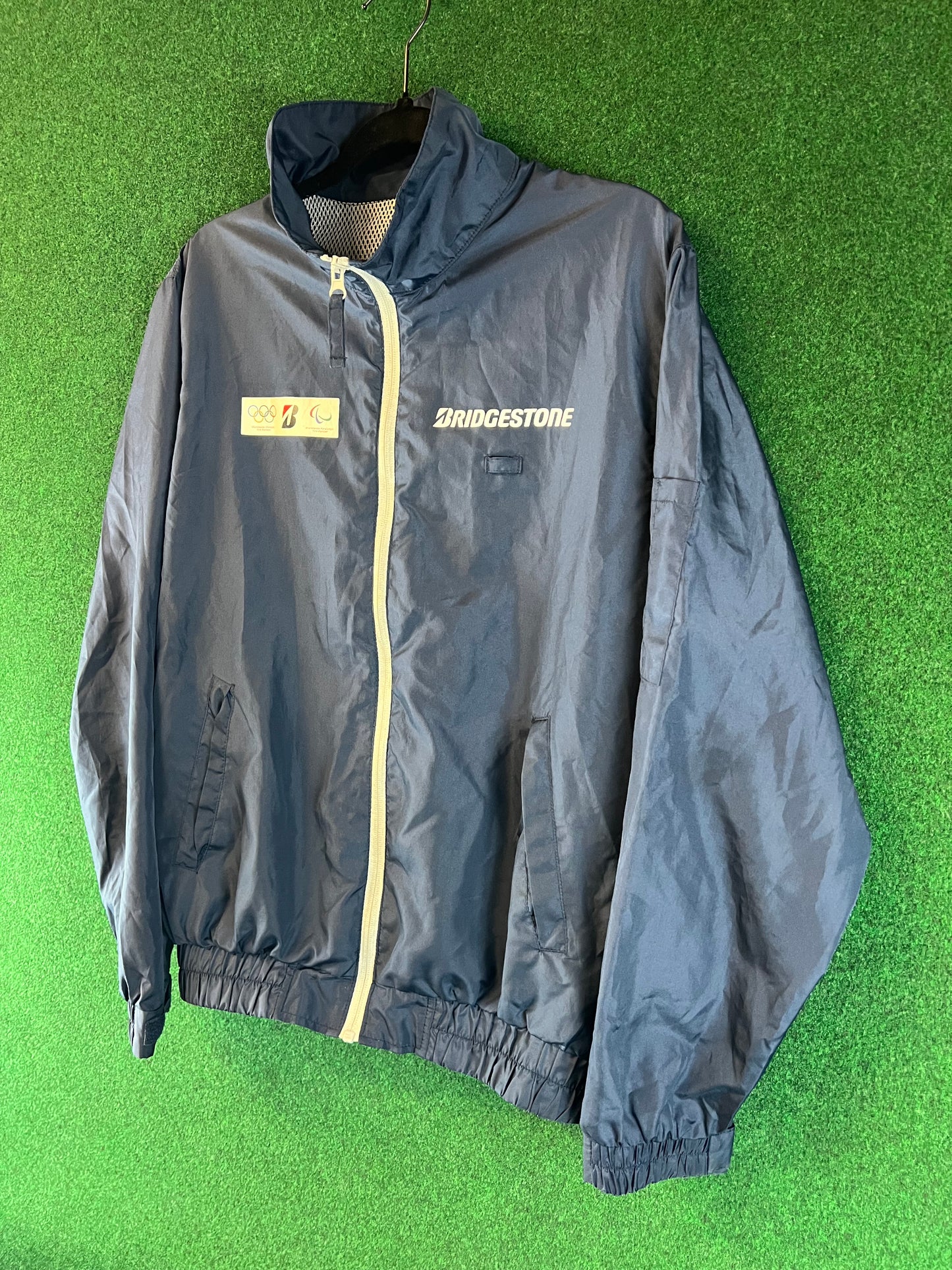 Bridgestone Regno - Dark Blue Windbreaker Jacket (L)