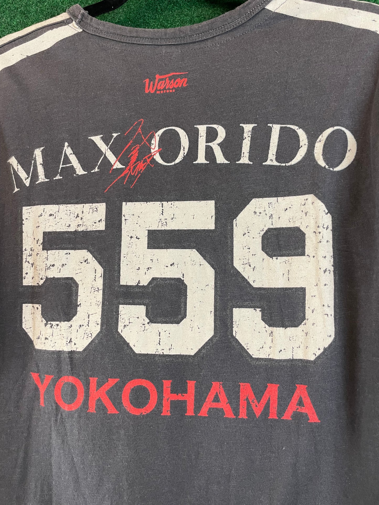 Max Orido 559 Ridox Vintage Style Distressed T-Shirt