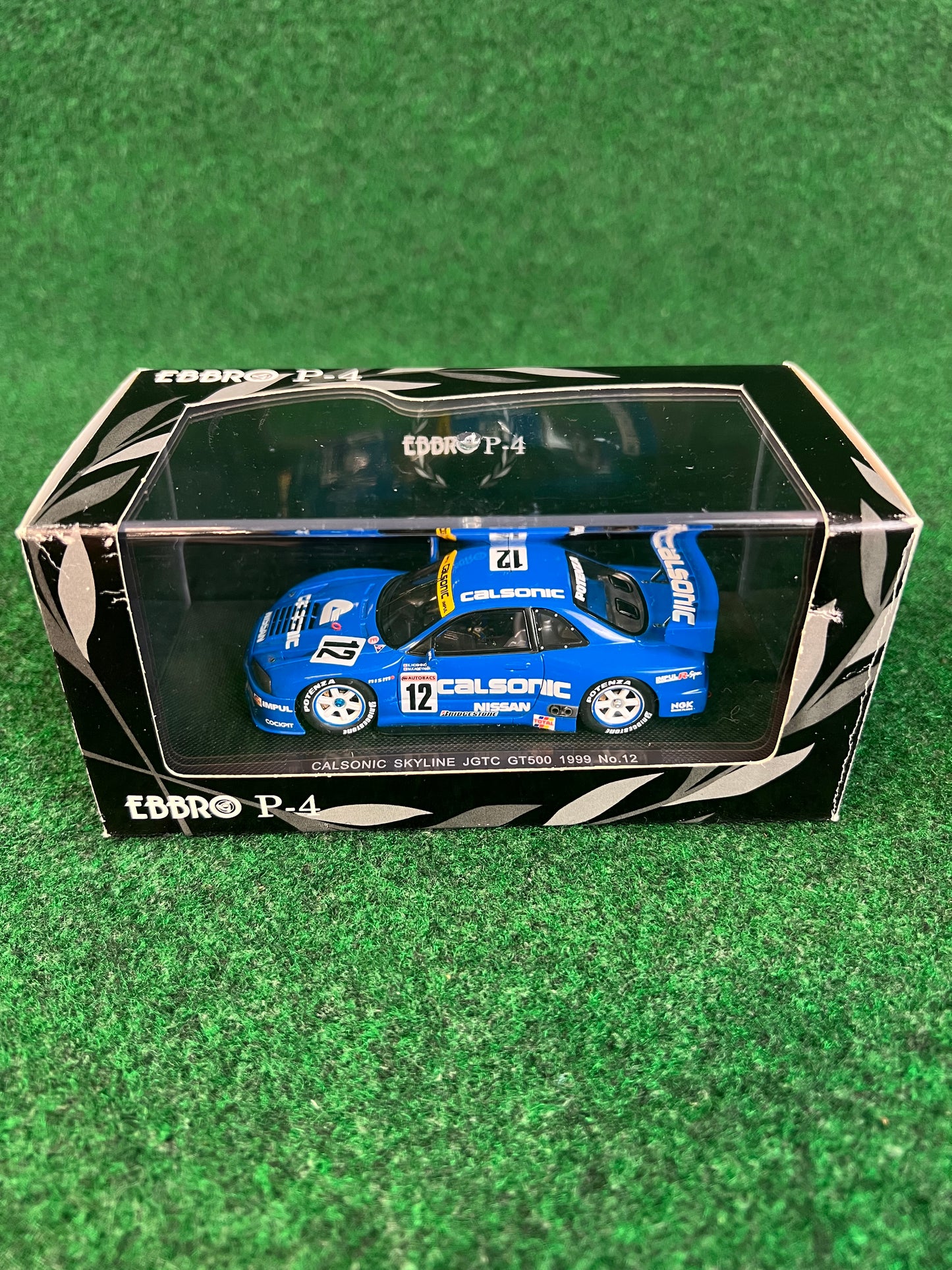 EBBRO P-4 - JGTC 1999 Calsonic Nissan Skyline R34 GTR 1/43 Scale Diecast