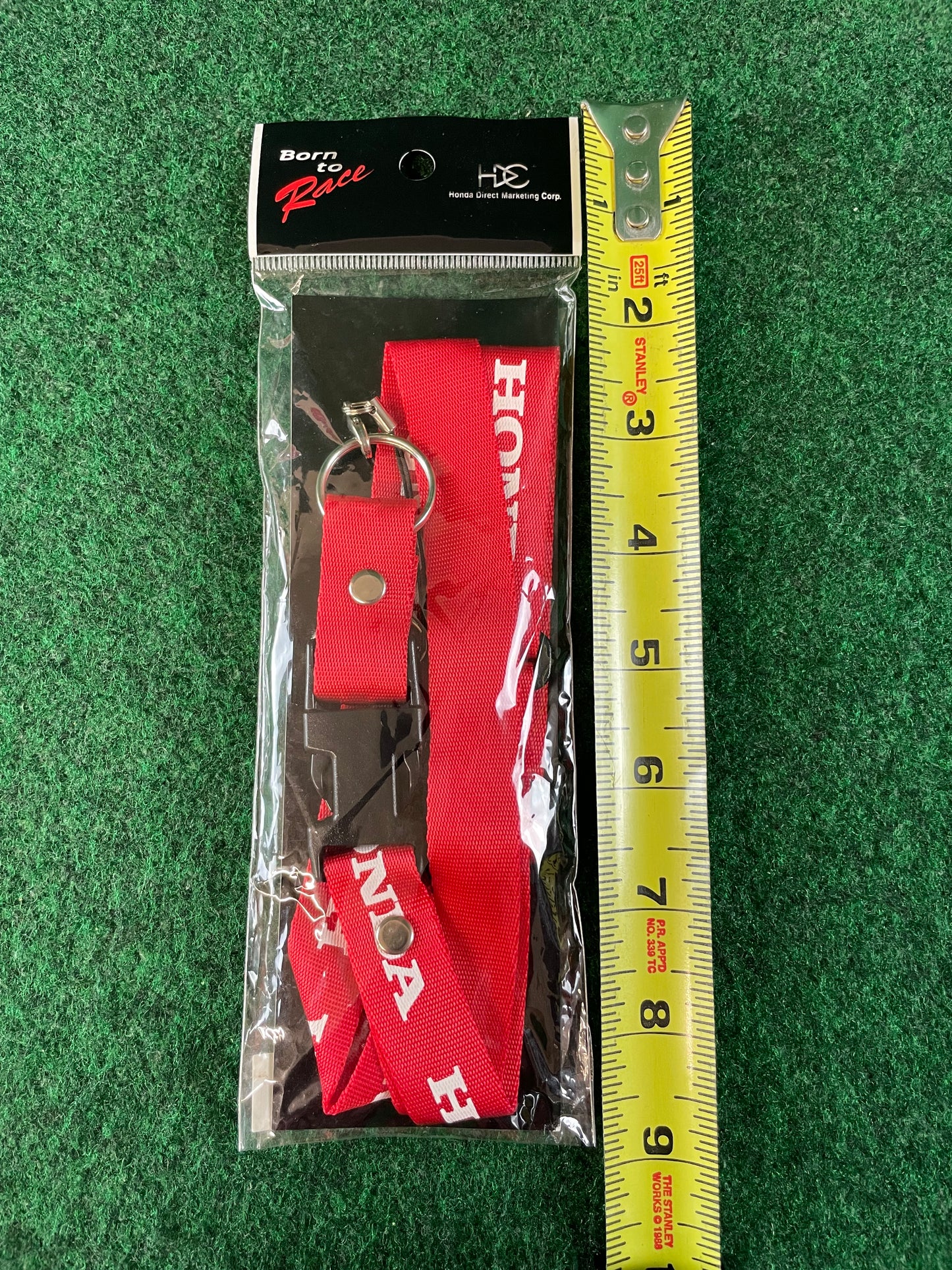 Honda Racing - Red/White Lanyard Keychain Thick Neck Strap