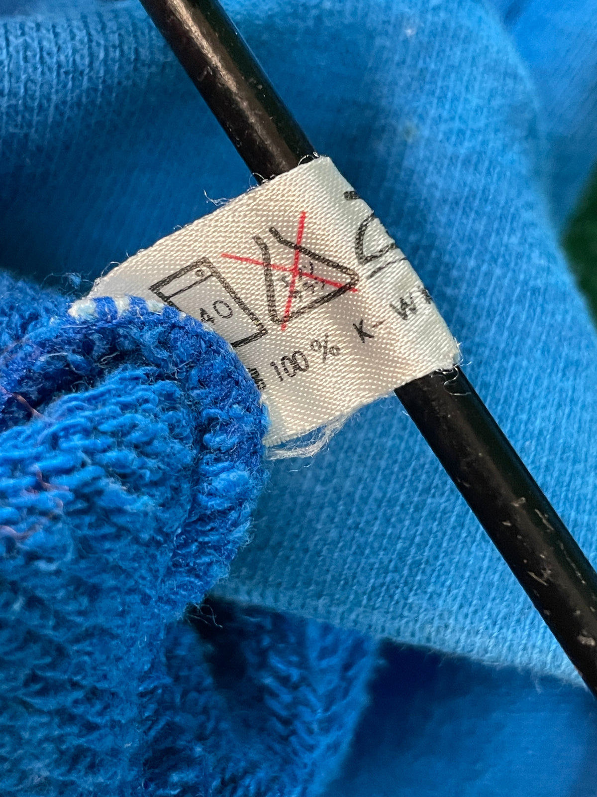 DUNLOP Motorsport - Vintage Blue Front Pocket Sweatshirt