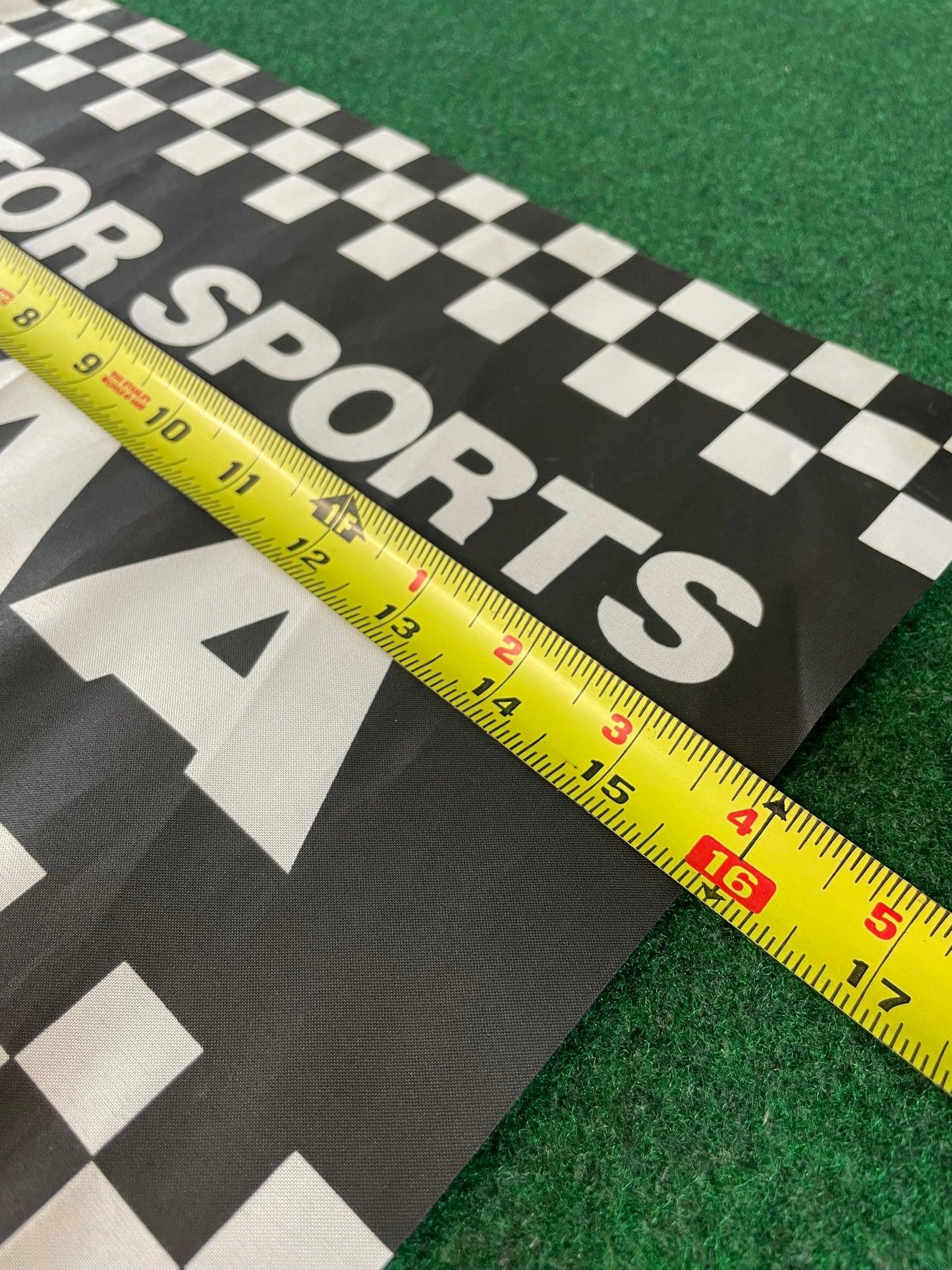 PIAA Motor Sports Racing Team Vintage Cheering Race Fan Flag