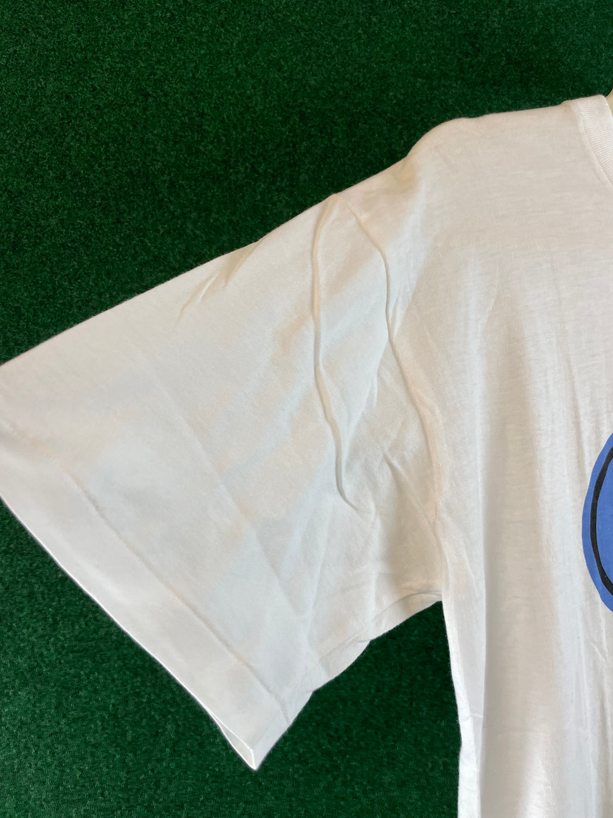 Maze Circuit - Vintage Logo White T-Shirt (L)