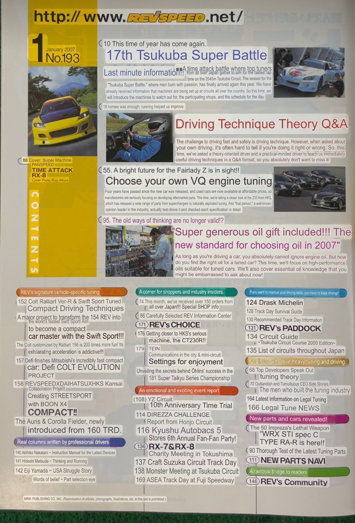 REVSpeed Magazine - January 2007