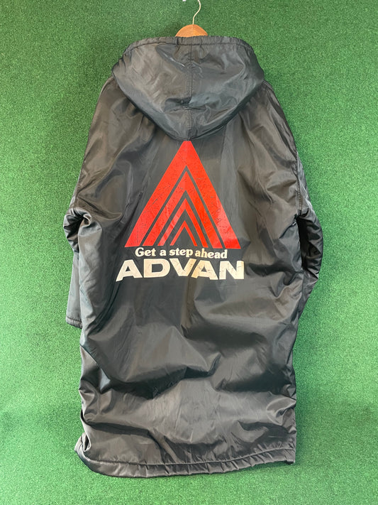 ADVAN - Get a Step Ahead Vintage Black Insulated Bench Coat