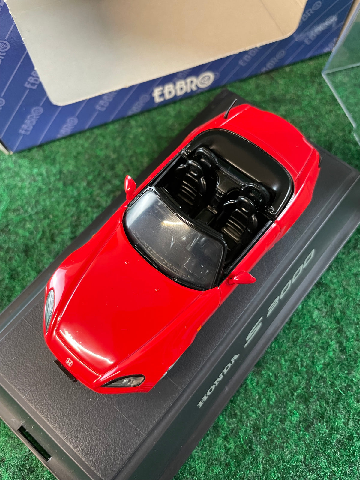 EBBRO 1999 Honda S2000 (New Formula Red) 1/43 Scale Diecast