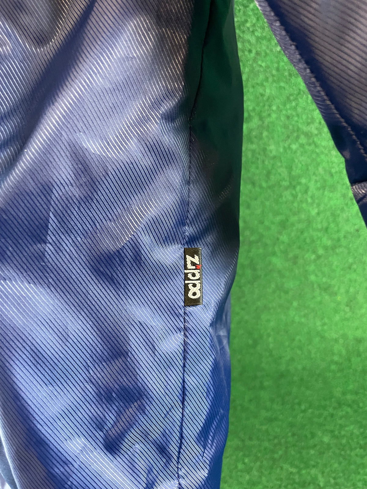 Zippo - Navy Blue & Red Insulated Bench Coat