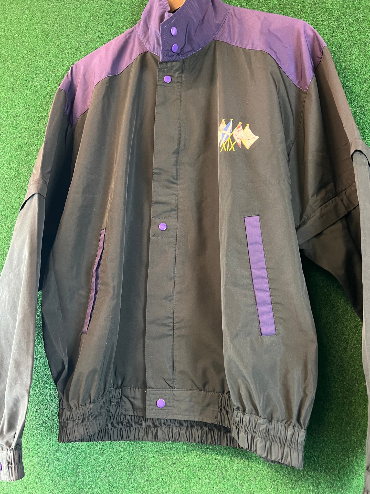 J’s by Bridgestone - Purple/Black Nylon Jacket