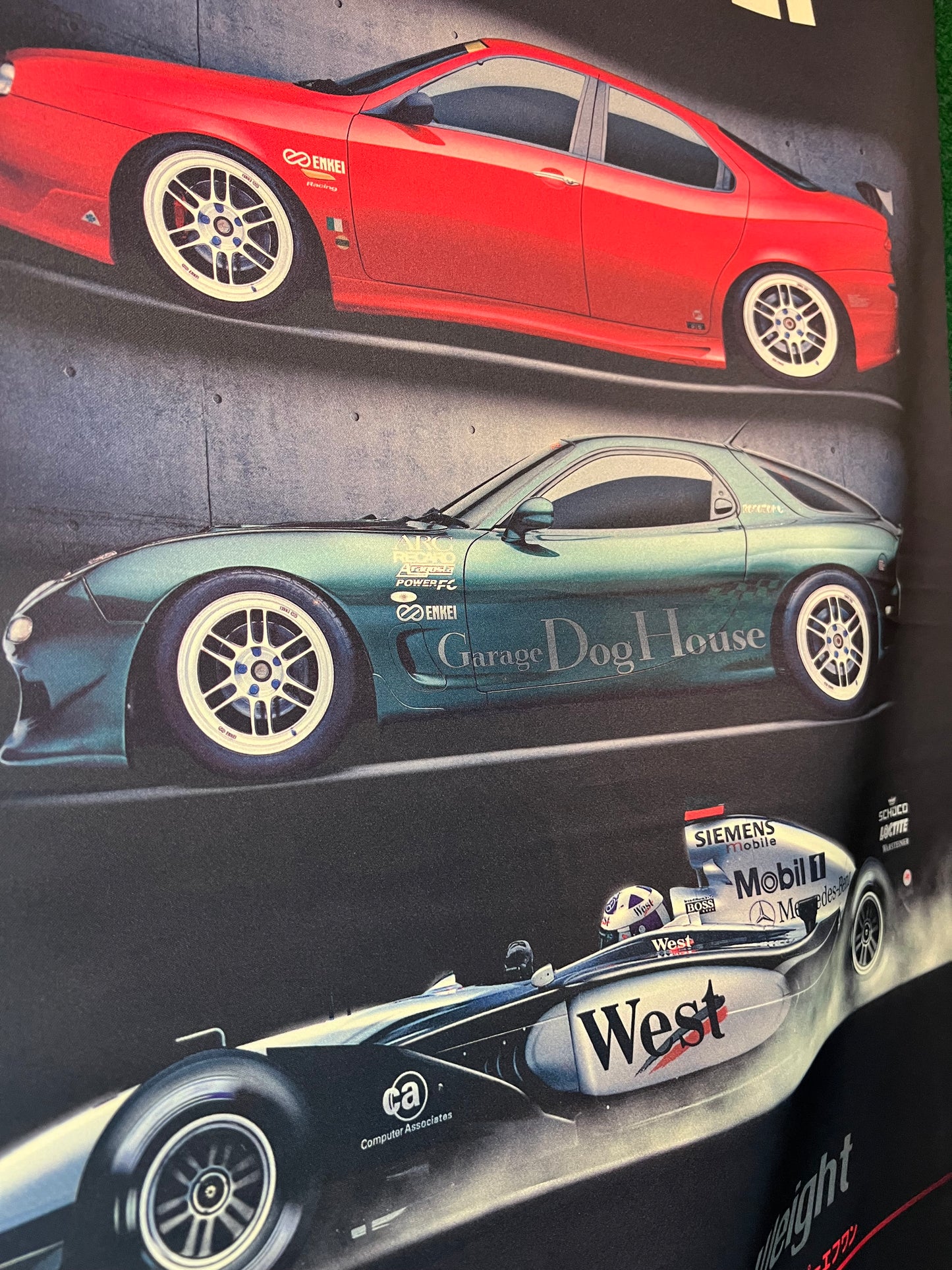 ENKEI RPF1 - Retail Display Advertising Scroll Banner