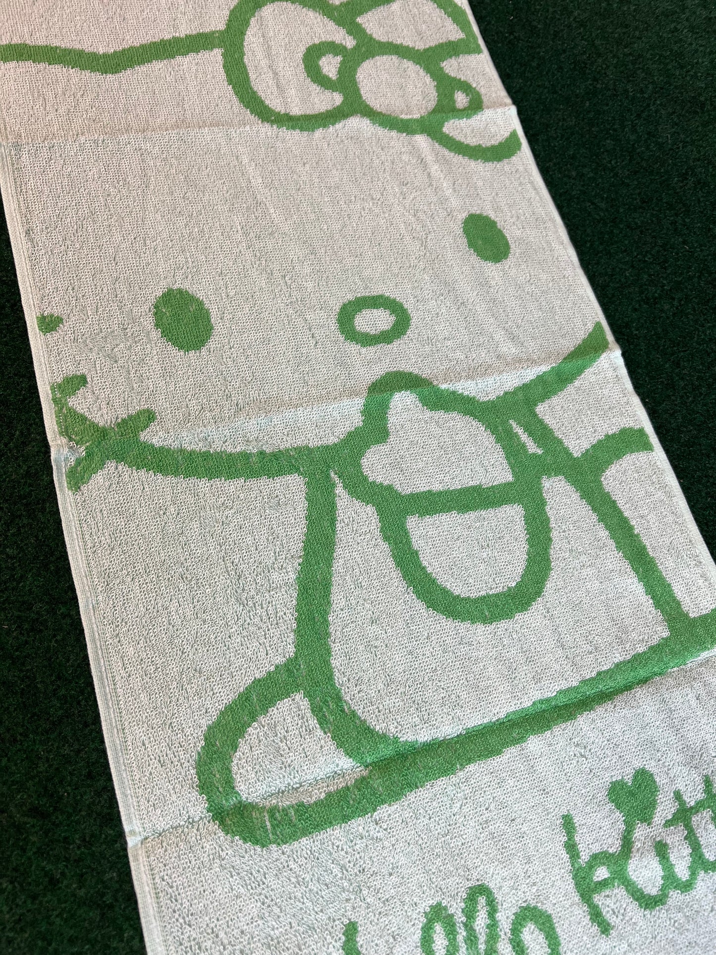 Hello Kitty & Eneos “Express” 2017 Green Promotional Towel