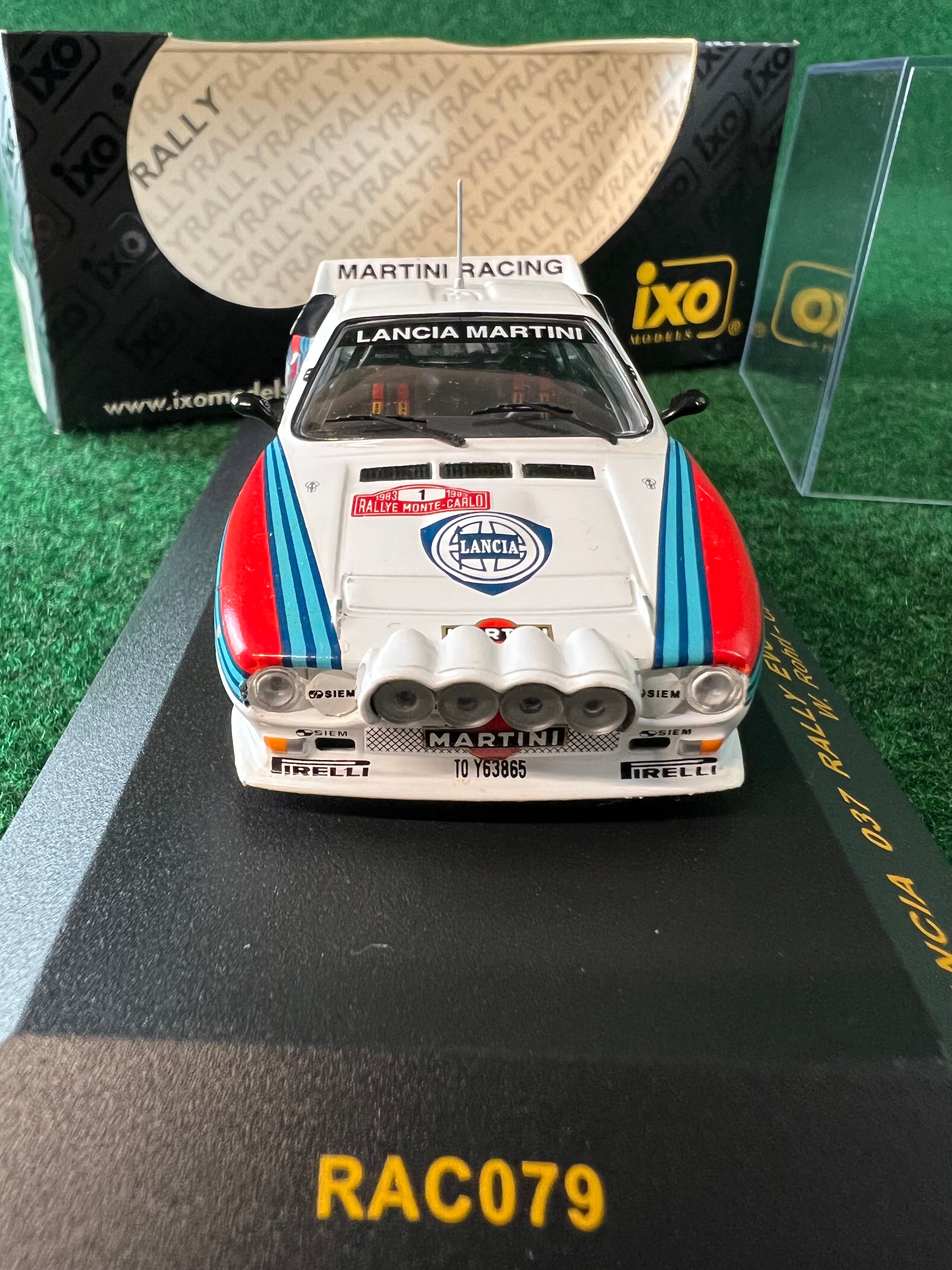 ixo - LANCIA 037 RALLY EVO #1 Winner Rally Monte Carlo 1983