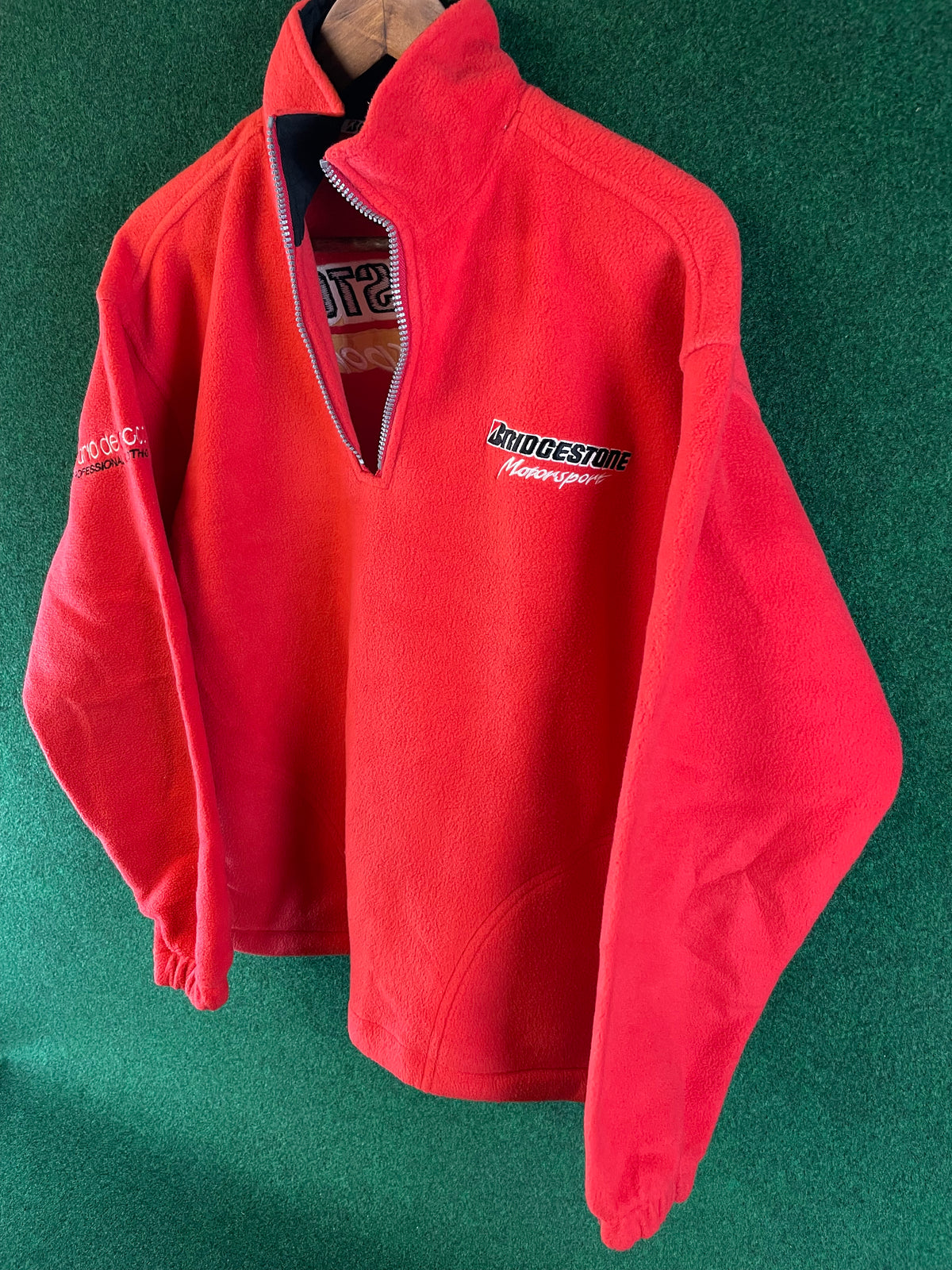 BRIDGESTONE Motorsport - Red Fleece Pullover Jacket