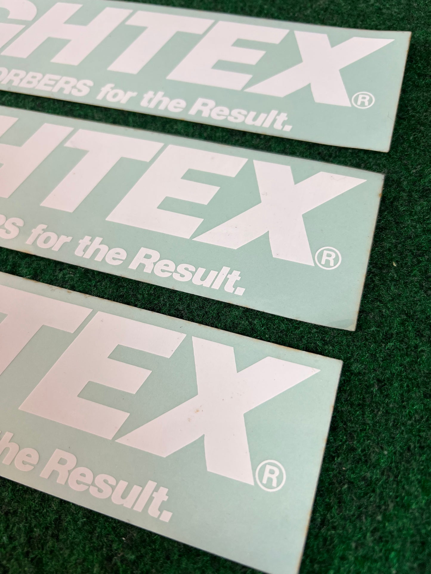 FIGHTEX - SHOCK ABSORBERS for the Result Sticker Decal Set