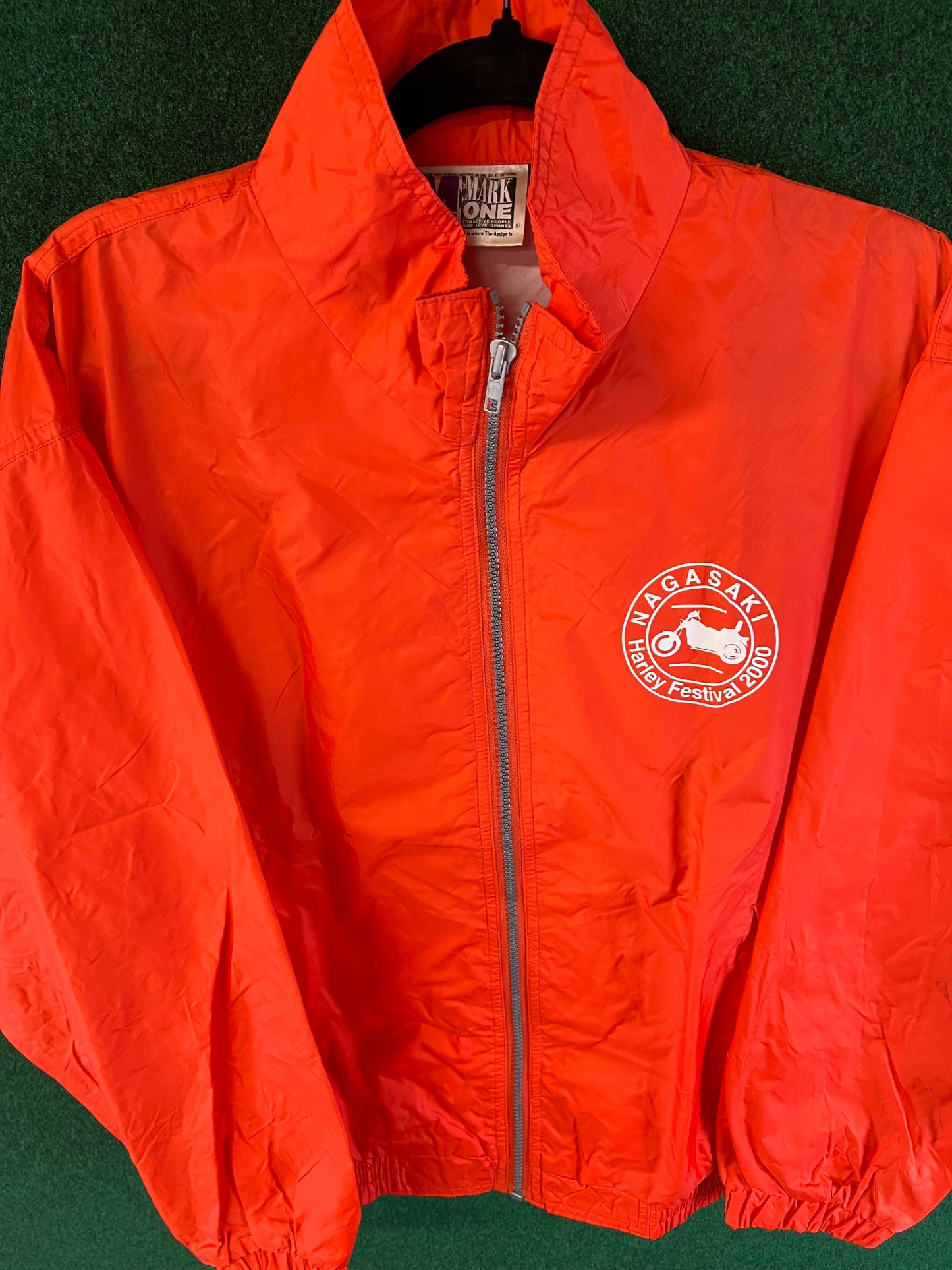 Nagasaki, Japan - Harley Festival 2000 Volunteer Staff Windbreaker Jacket & DVD Set