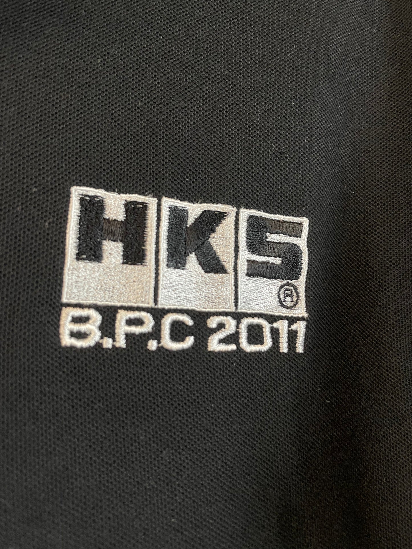 HKS B.P.C 2011 Driving Performance - Black & White Polo Shirt (XL)