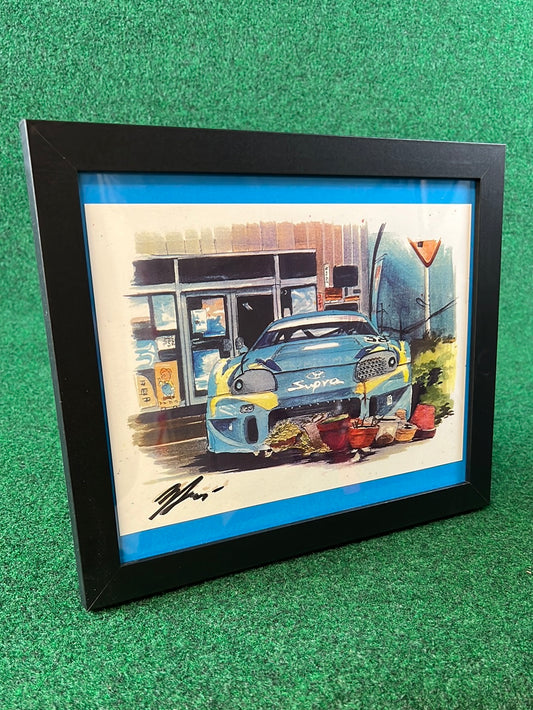 JGTC FK Massimo Toyota Supra Racecar Rotting Away in Japan Framed Print