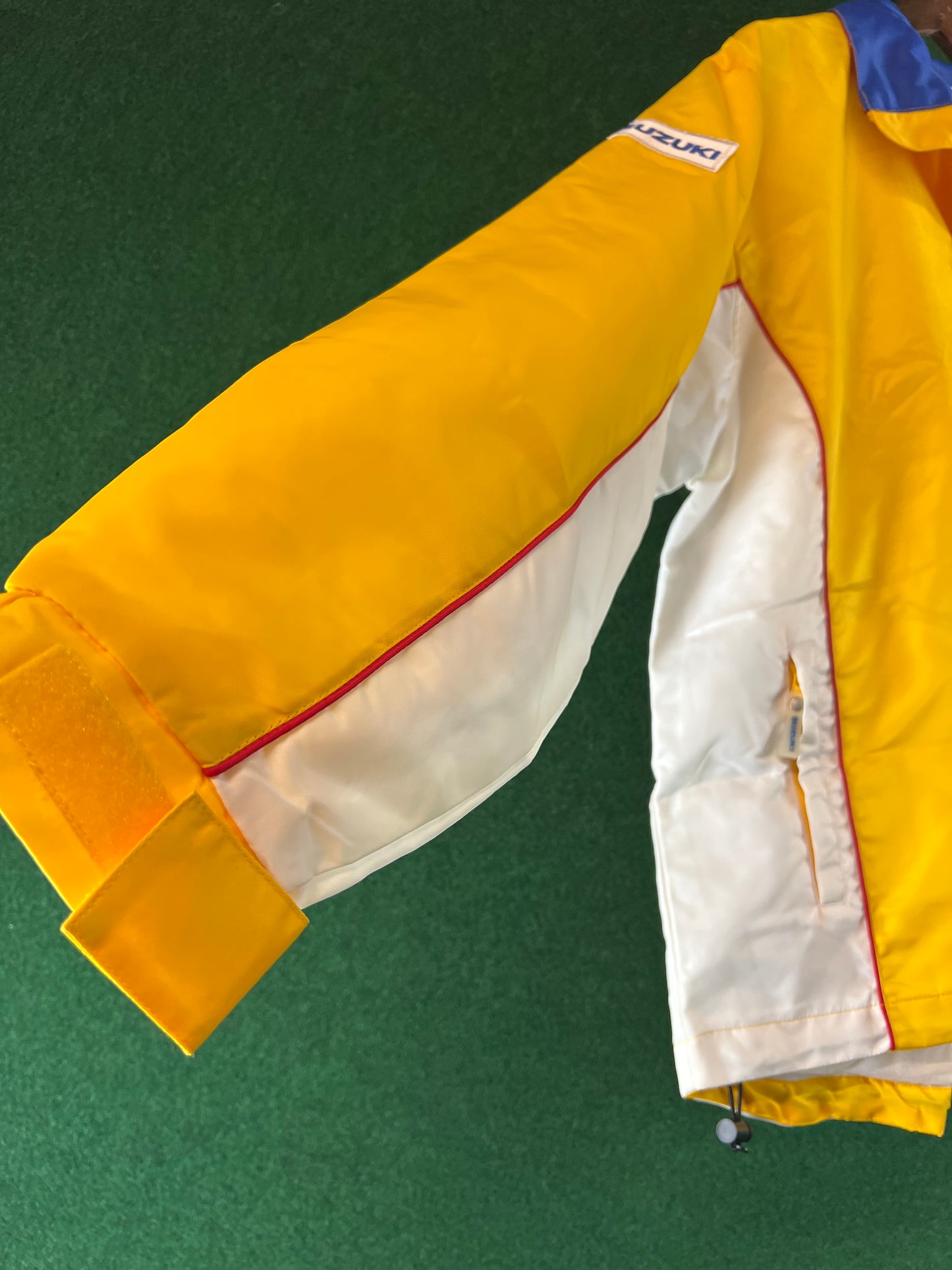 Suzuki Motorsports Racing Yellow Jacket