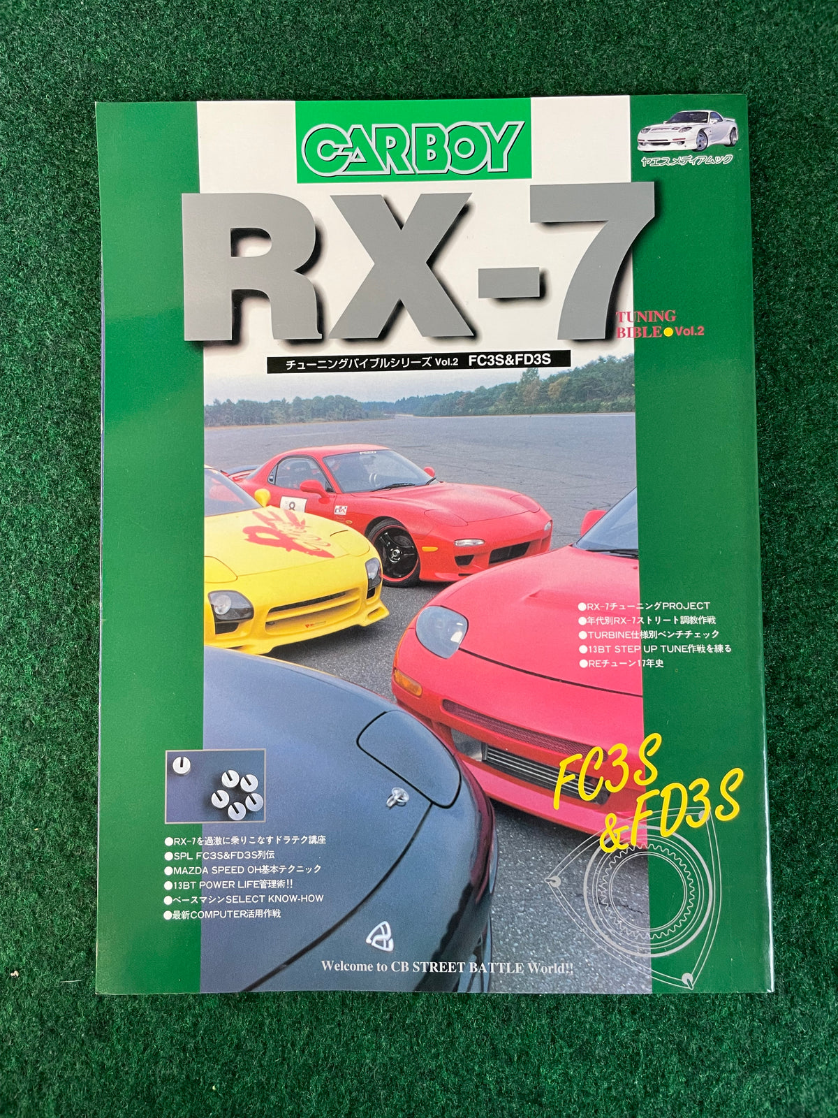 CARBOY Magazine - Mazda RX7 Tuning Bible Series Vol. 2