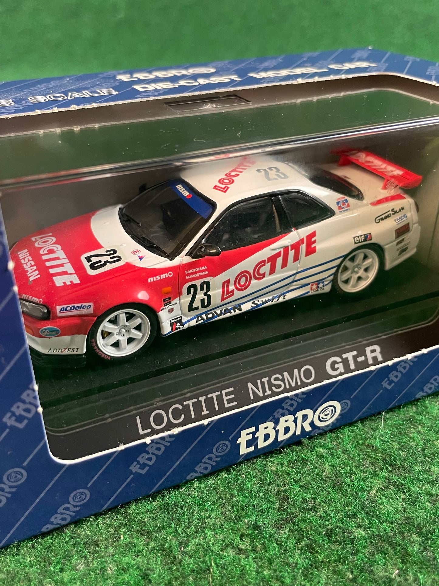 EBBRO - Super Taikyu Loctite Nismo Nissan Skyline R34 GT-R 1/43 Scale Diecast
