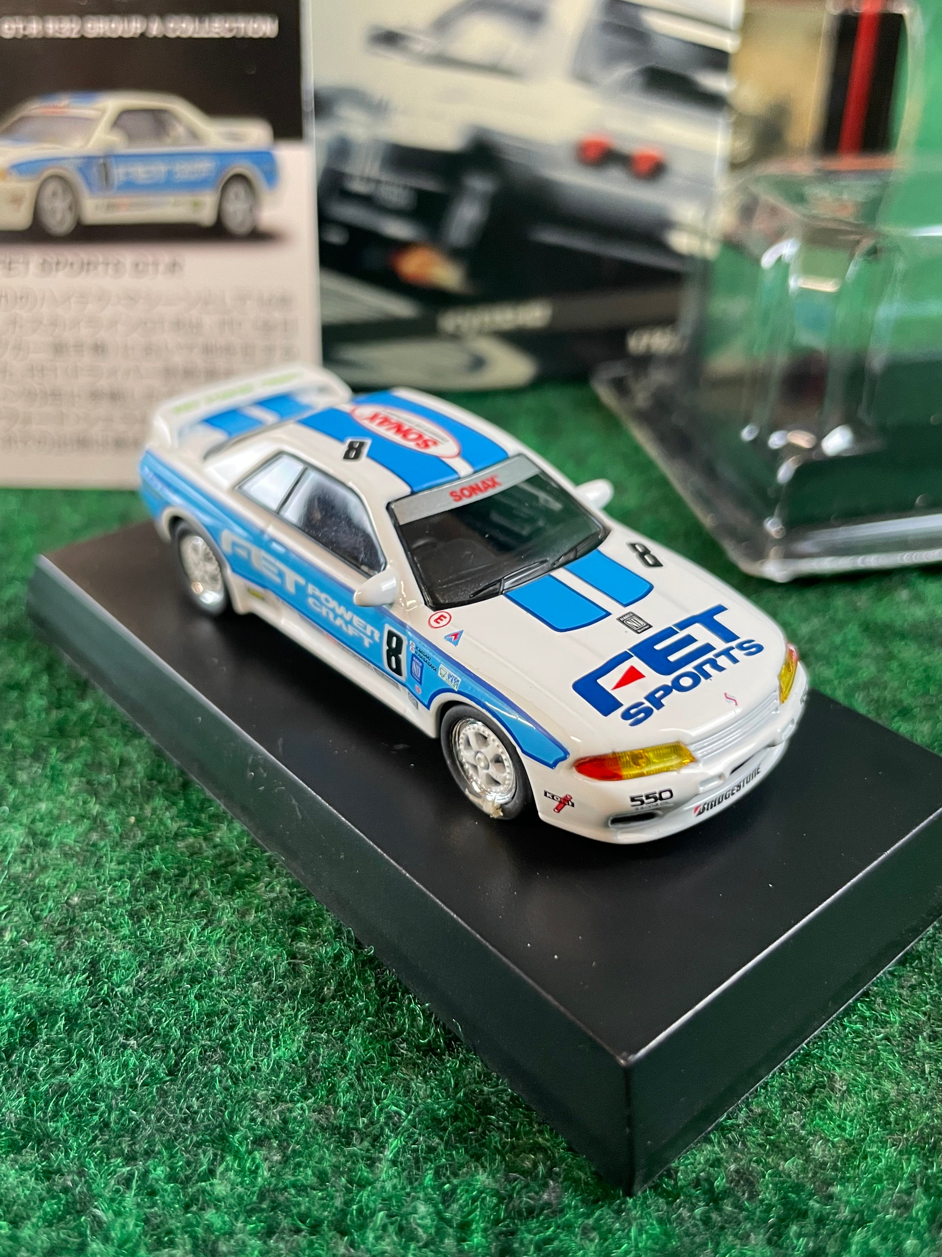 Nissan Skyline R32 GT-R (KYOSHO, SEGA & RealX) Model & Diecast Car