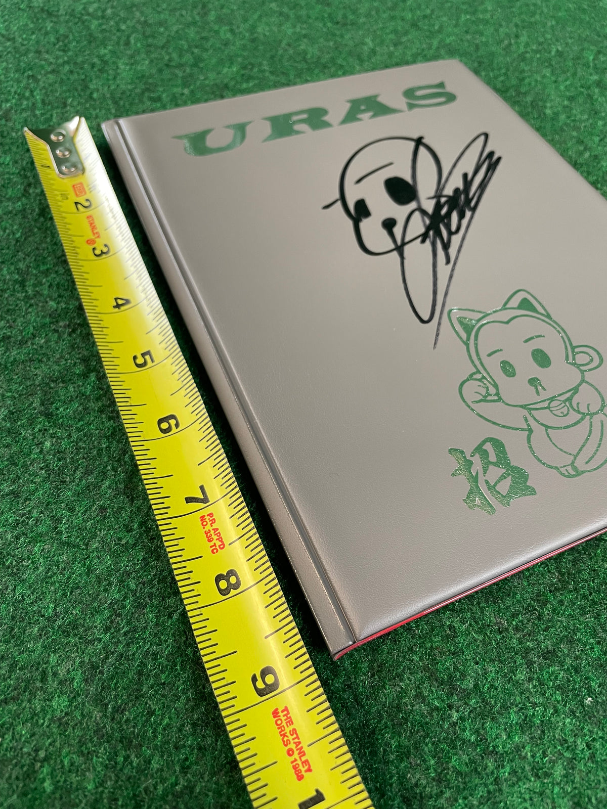 URAS - Autographed Car Document Case Book & Card