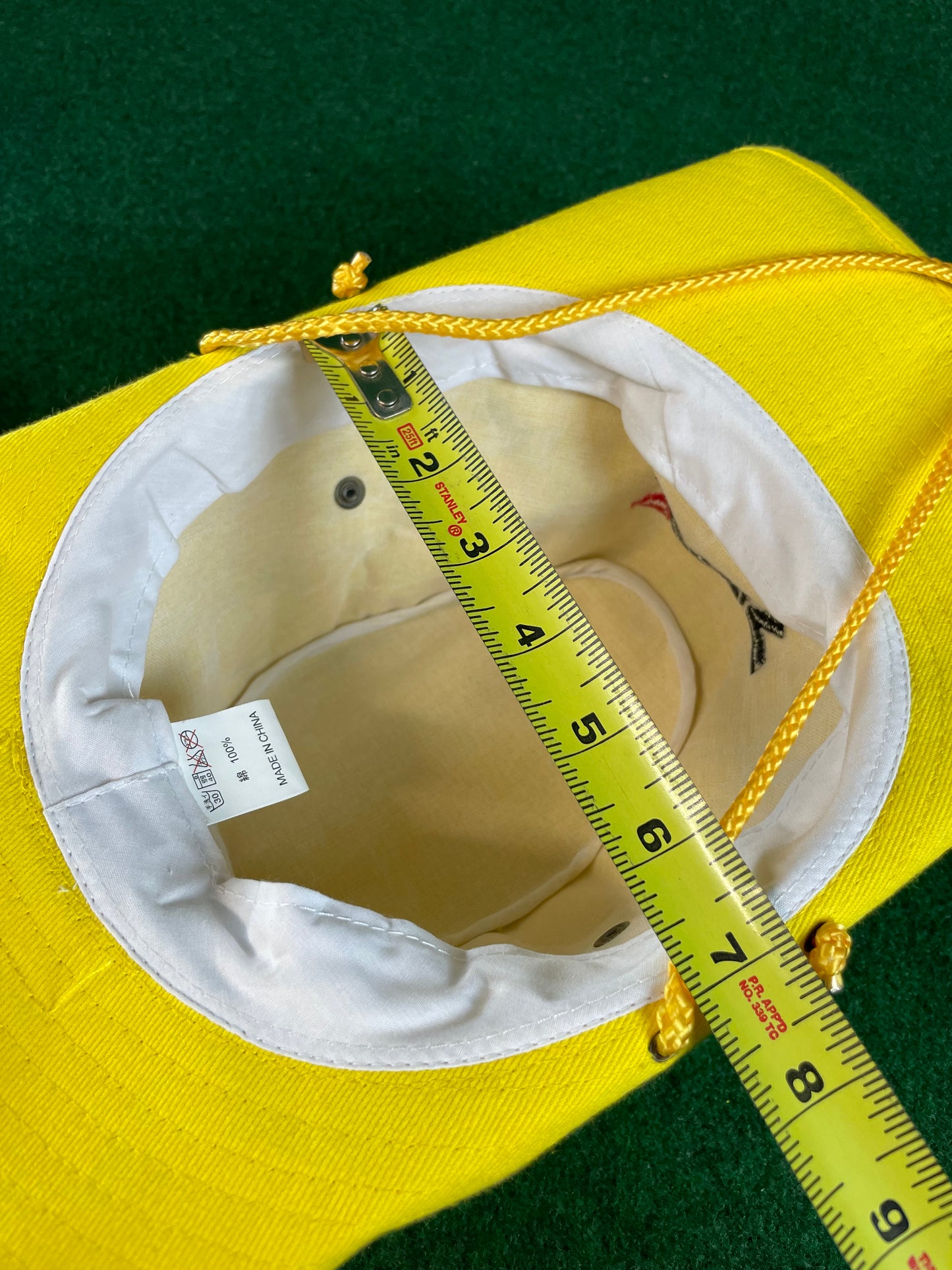 YMS Yellow Hat Hasemi Motor Sport Drawstring Bucket Hat