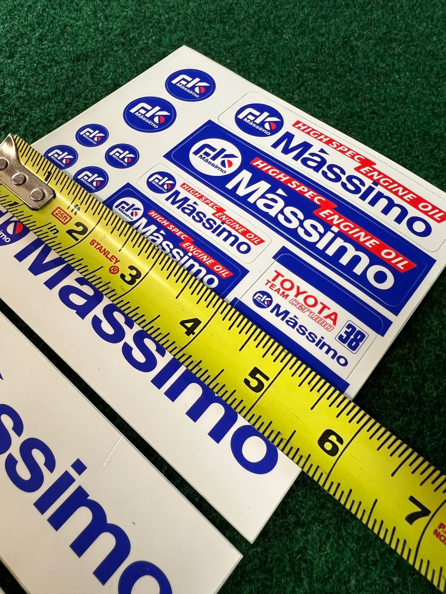 Fk Massimo - JGTC Toyota Supra Sticker Set