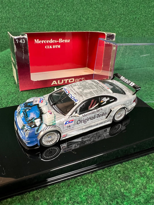 AutoArt - 2001 Mercedes Benz CLK DTM #14 Thomas Jager 1/43 Scale Diecast