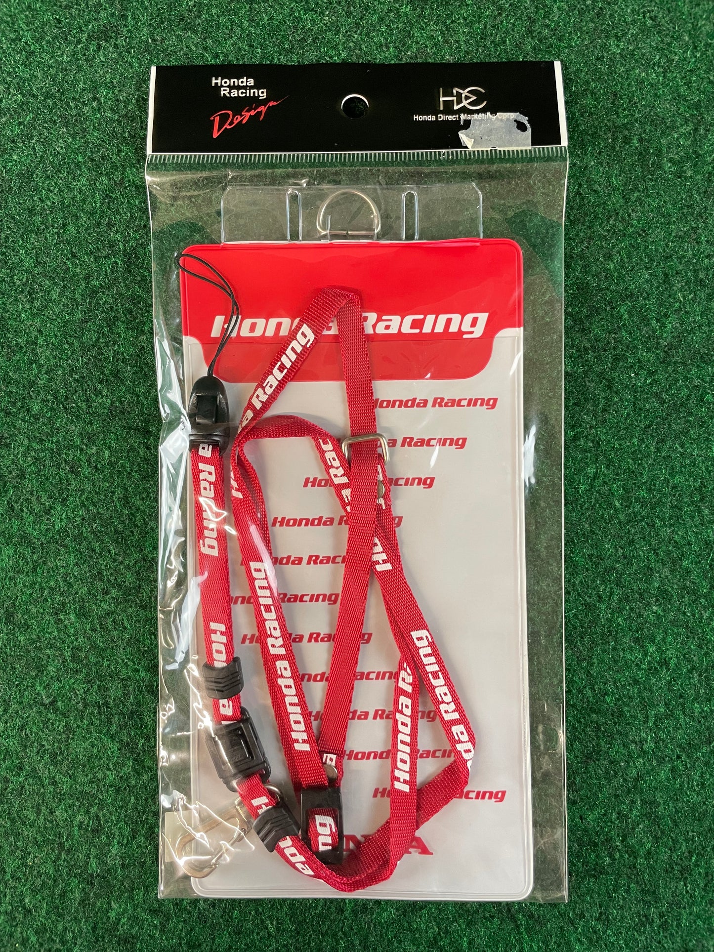 Honda Racing - Red/White Neck Strap and Pass Holder