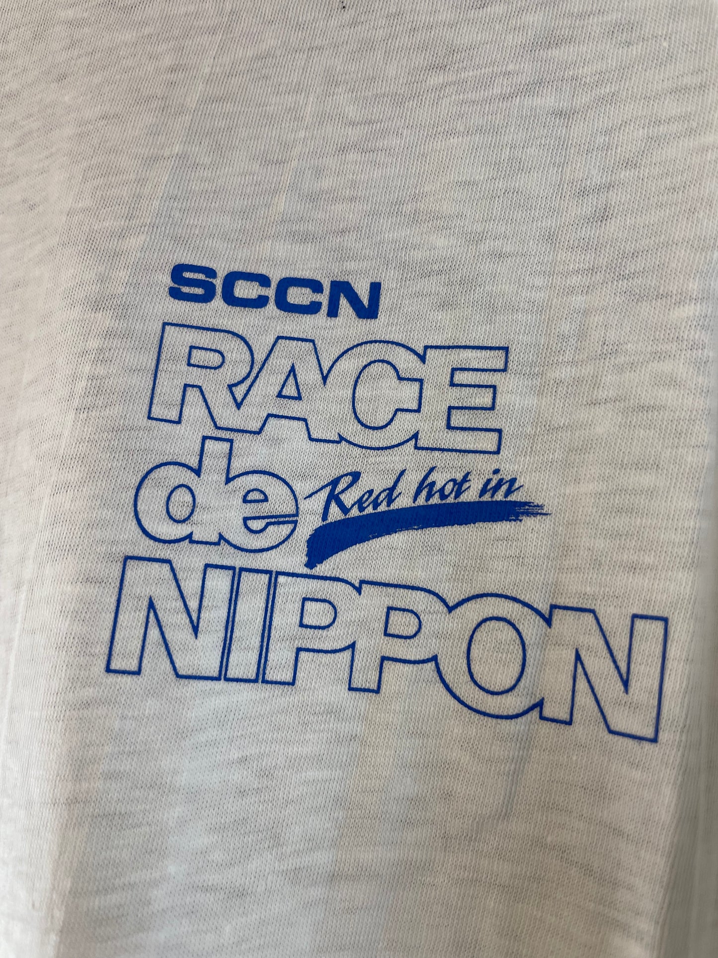 SCCN Race de Nippon & GReddy Vintage T-Shirt