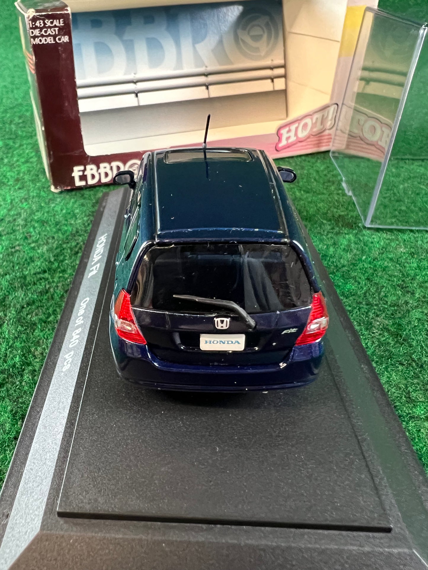 EBBRO HOT - Honda Fit - Dark Blue 1 of 840 1/43 Scale Diecast
