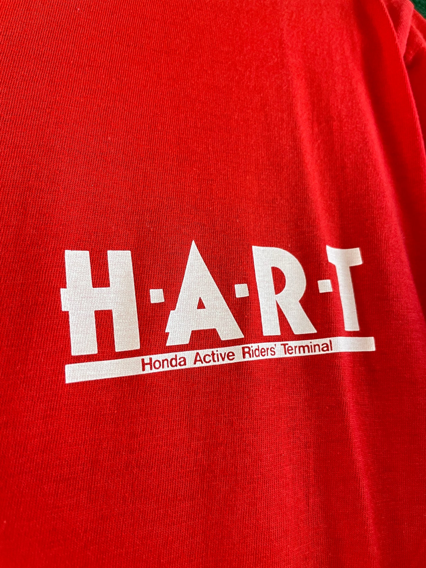 HART - Honda Active Riders Terminal Red Short Sleeve T-Shirt