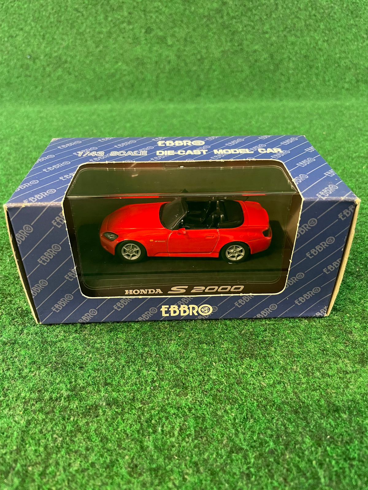 EBBRO 1999 Honda S2000 (New Formula Red) 1/43 Scale Diecast