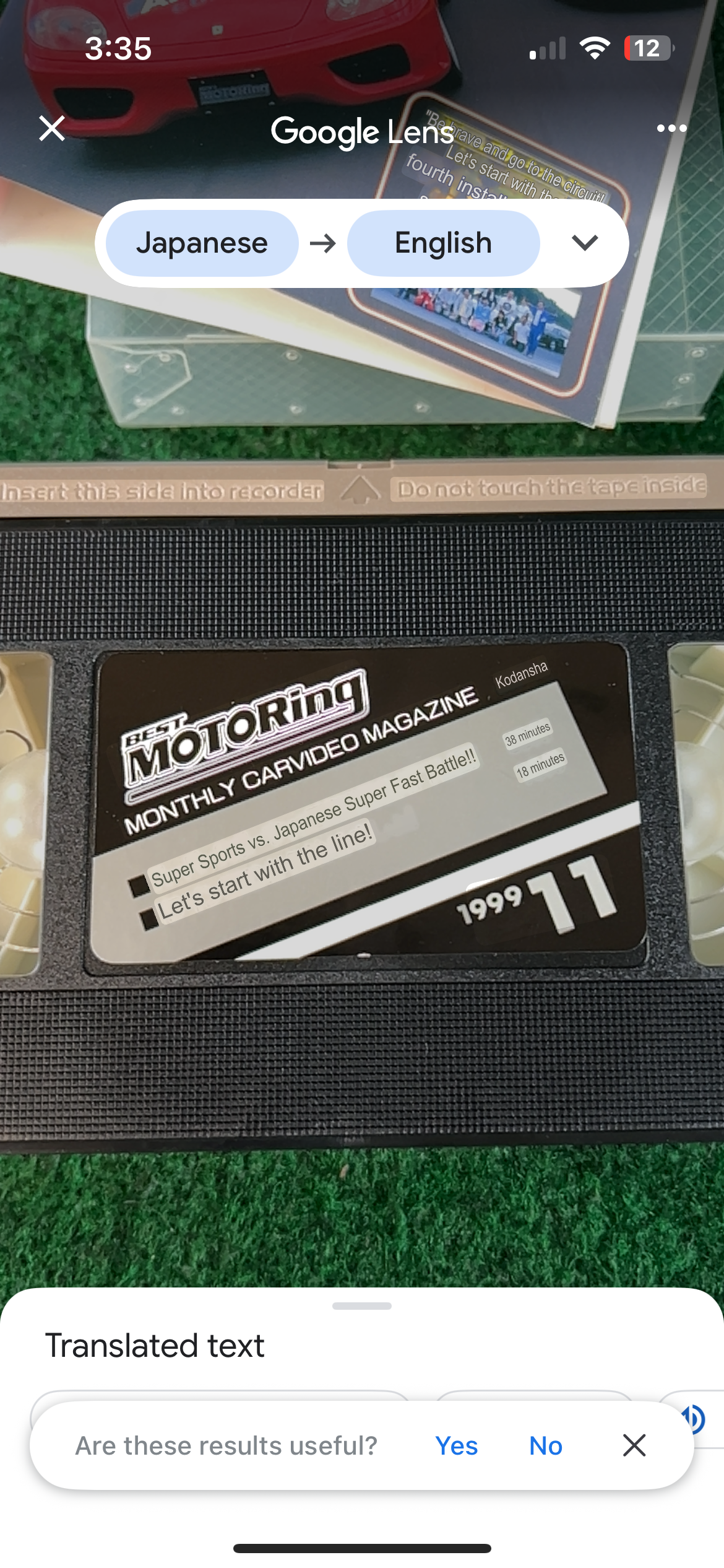 Best Motoring VHS - October & November 1999