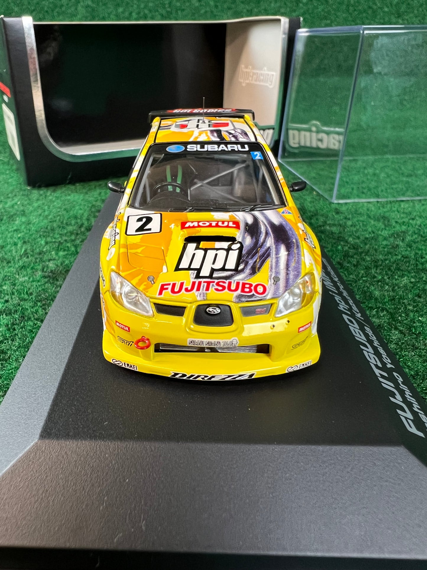 HPI Fujitsubo Super Taikyu 2005 Subaru Impreza WRX 1/43 Scale Diecast