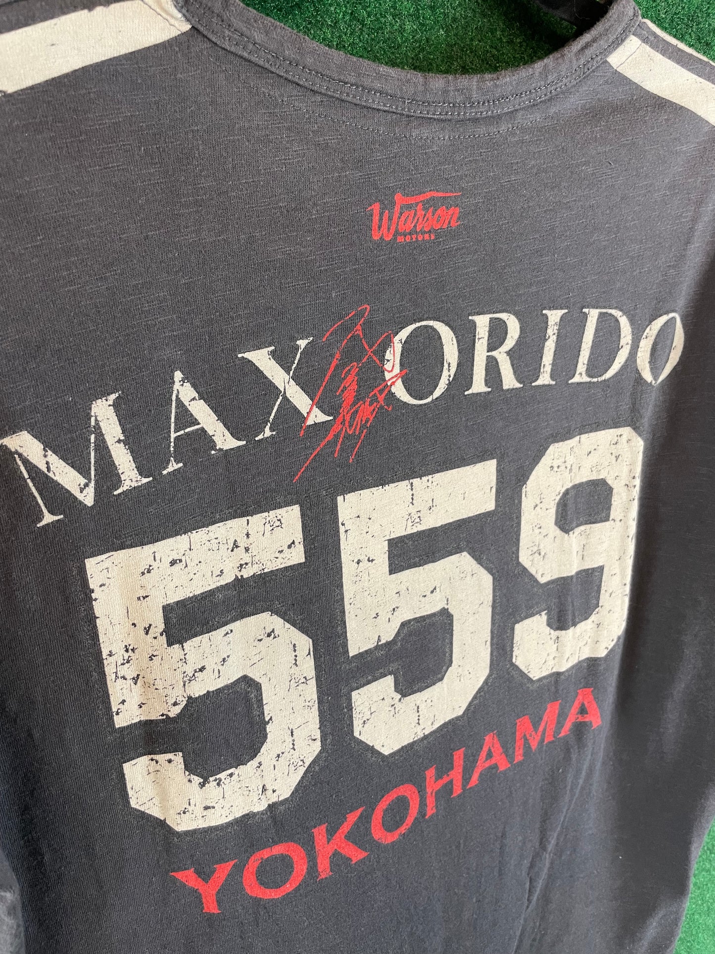 Max Orido 559 Ridox Vintage Style Distressed T-Shirt