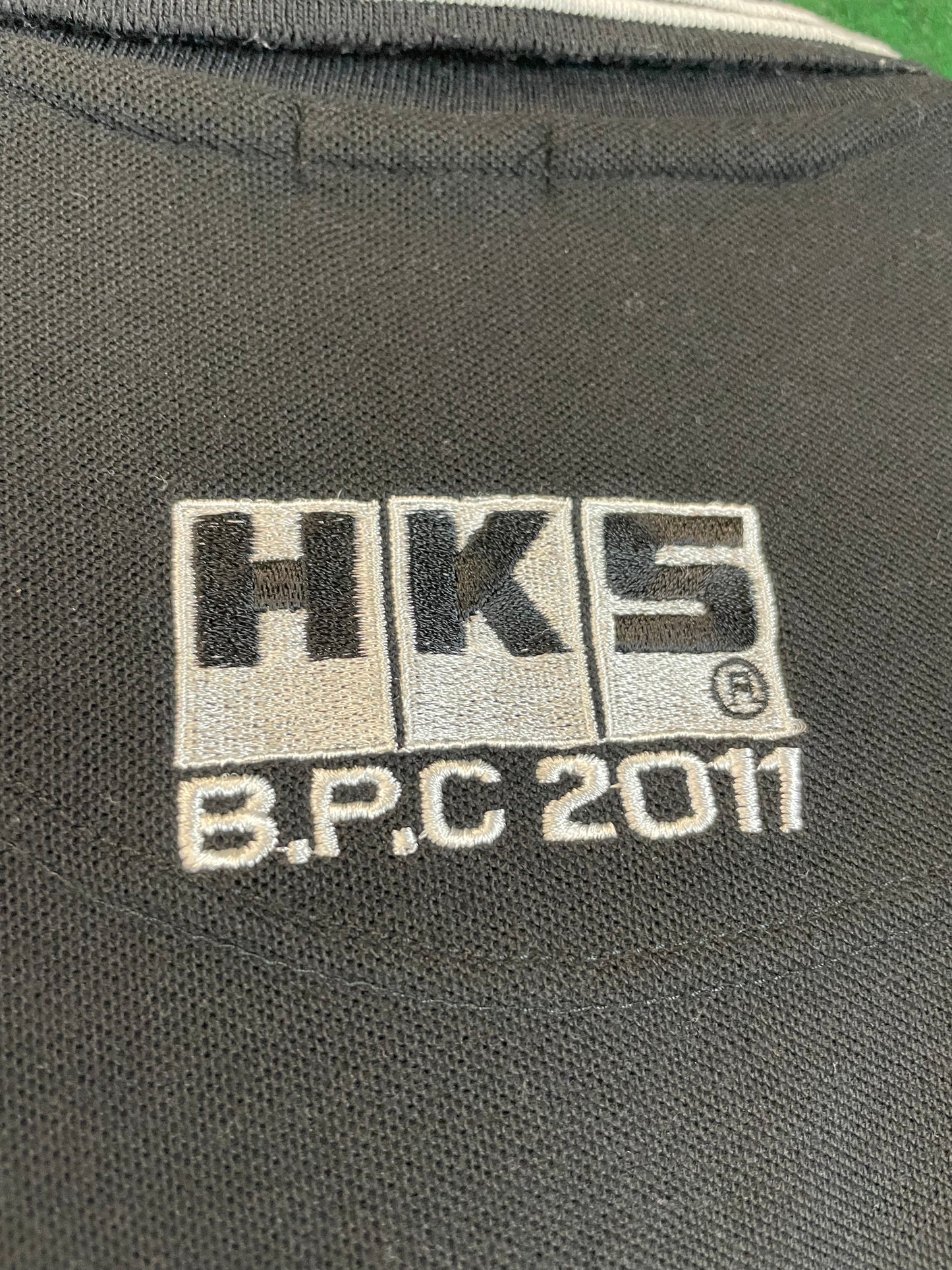 HKS B.P.C 2011 Driving Performance - Black & White Polo Shirt (XL)