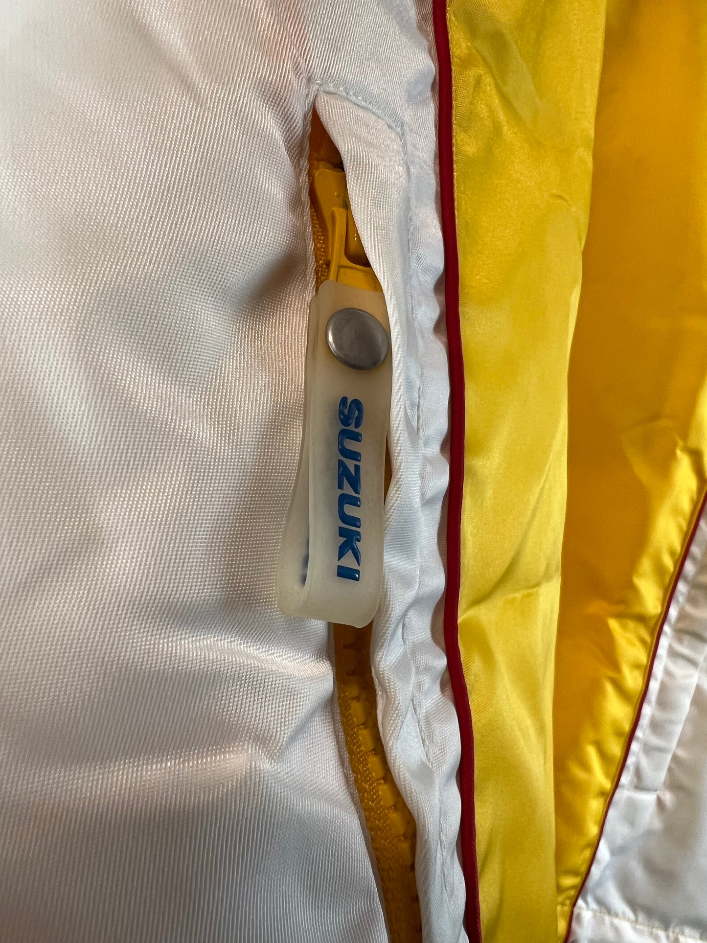 Suzuki Motorsports Racing Yellow Jacket