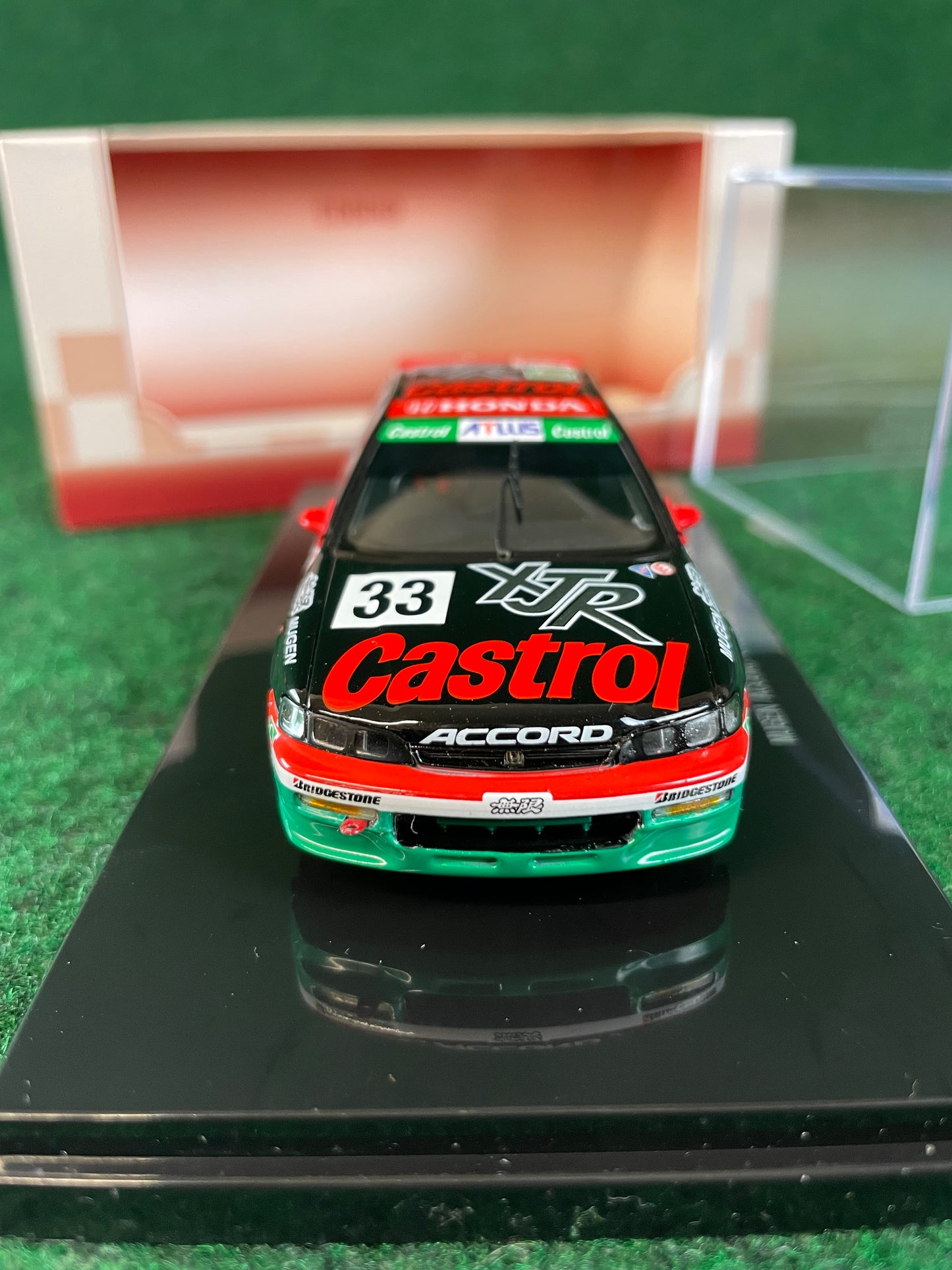 EBBRO Racing JTCC Castrol MUGEN Honda Accord #33 Ryo Michigami 1/43 Scale Diecast