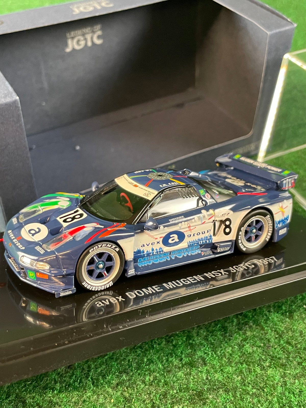 EBBRO - Legends of JGTC avex DOME Mugen 1997 Honda NSX 1/43 Scale Diecast